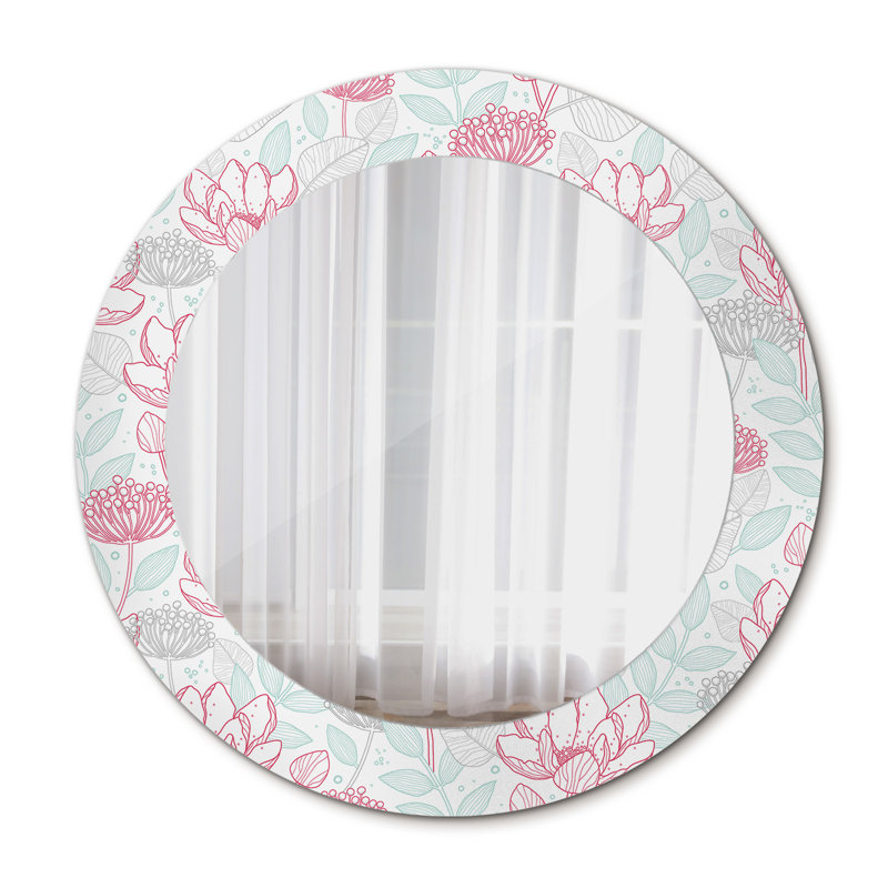 Huldar Glass Flat Wall Mirror