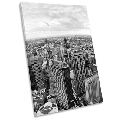 Sydney Australia Skyline - Wrapped Canvas Print