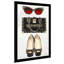 "Seeing Red" par Jodi, reproduction sur acrylique