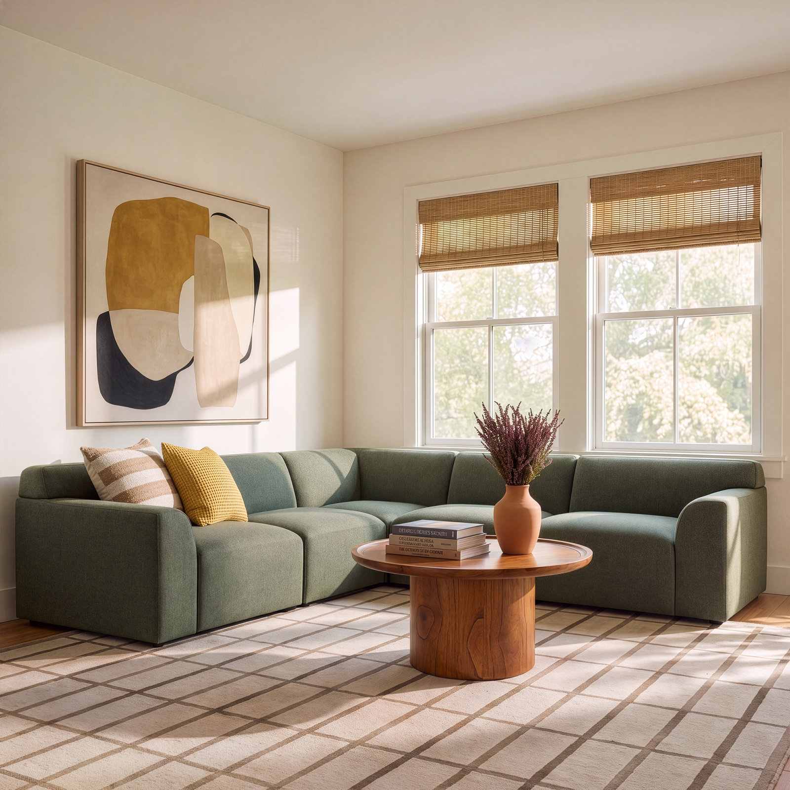 Morell Modular Sectional, Nathan Hemp Tweed