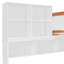 Wooden Bunk Bed With Drawers, Shelves And LED Light