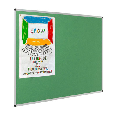 Aluminium Framed Resist-a-Flame Bulletin Board