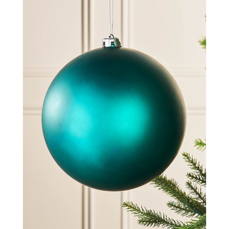 Solid Colour Plastic / Acrylic Bauble, 21.84cm H x 19.99cm W x 19.99cm D
