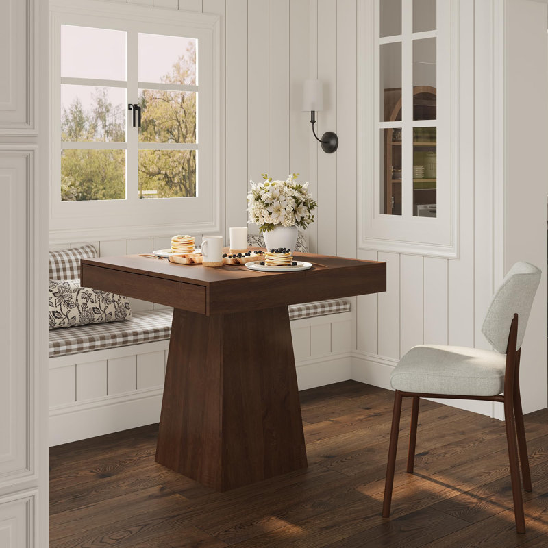 Table de salle à manger Farmhouse-Space Square