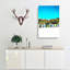 Swanpool Beach Huts In Falmouth In Abstract - Wrapped Canvas-55337800