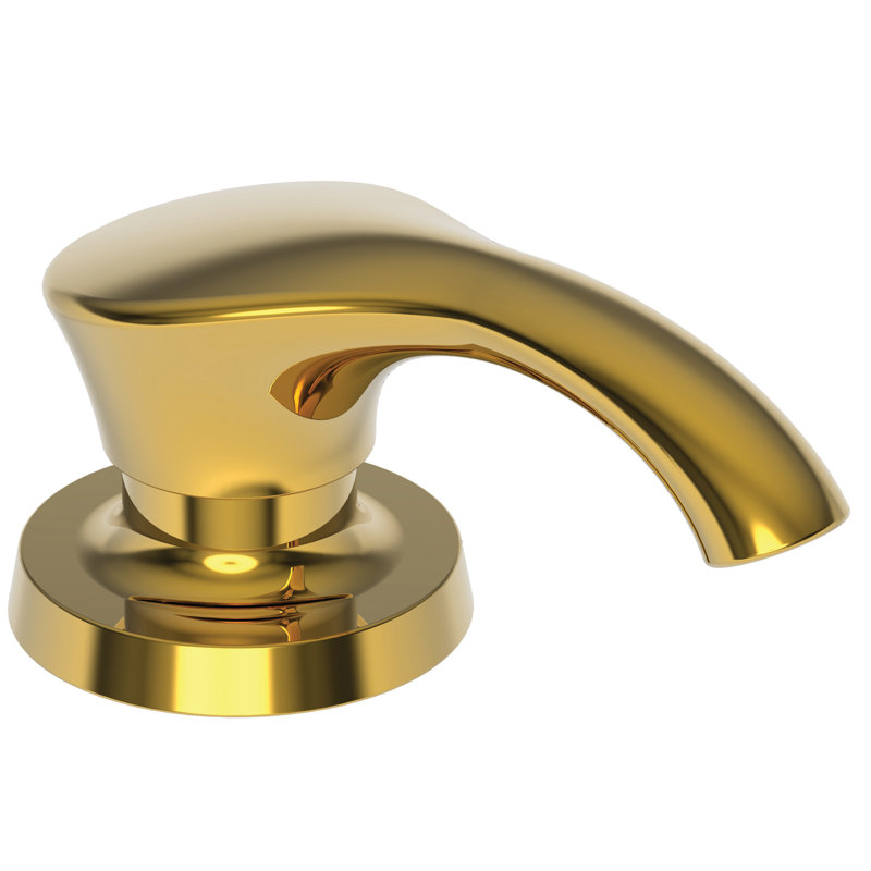 Vespera Soap or Lotion Dispenser, Polished Gold (PVD)