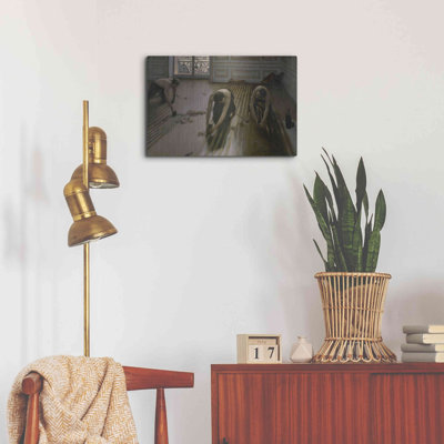 «The Floor Planers» par Gustave Caillebotte, art mural en métal