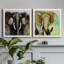 Majestic Encounter - Ensemble de 2 peintures sur toile encadrées-687279699-687279662