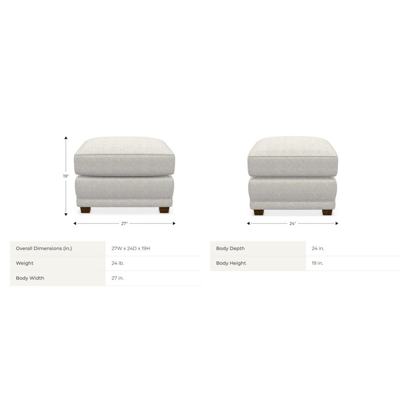 Kennedy Ottoman, Blue