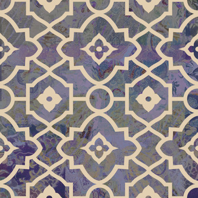 " Morocco Tile III " by Ricki Mountain
