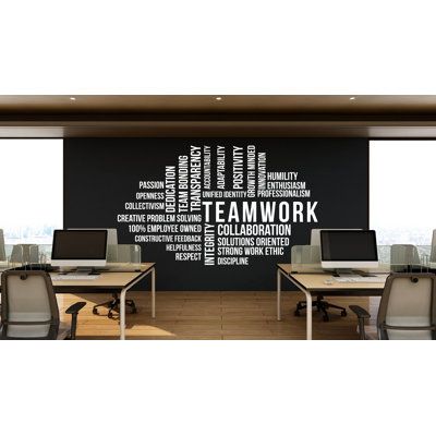 Autocollant de bureau Teamwork