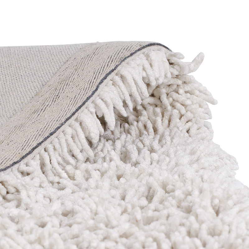 Finadeni Solid Colour Cotton Area Rug, Rectangle 244 x 305cm