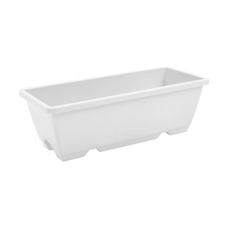 Cachepot, 15.7cm H x 49.5cm W x 19cm D, Grey