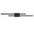 2-Light 36''W Dimmable LED Black Wrought Iron 3000K/4000K/5000K 3CCT Adjustable Vanity Light-303874669-333892519