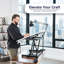 Montant de bureau inclinable 36 po VIVO