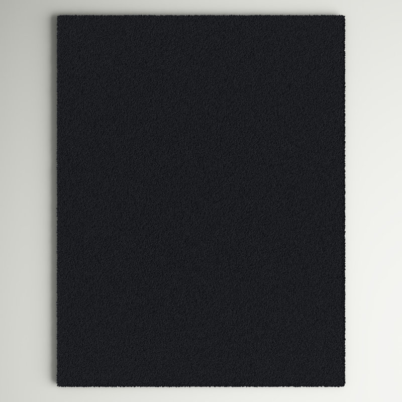 Athens Area Rug, Rectangle 4' x 5'3", Dark Gray