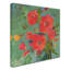 « crimson bouquet », reproduction d’art sur toile tendue-32713737