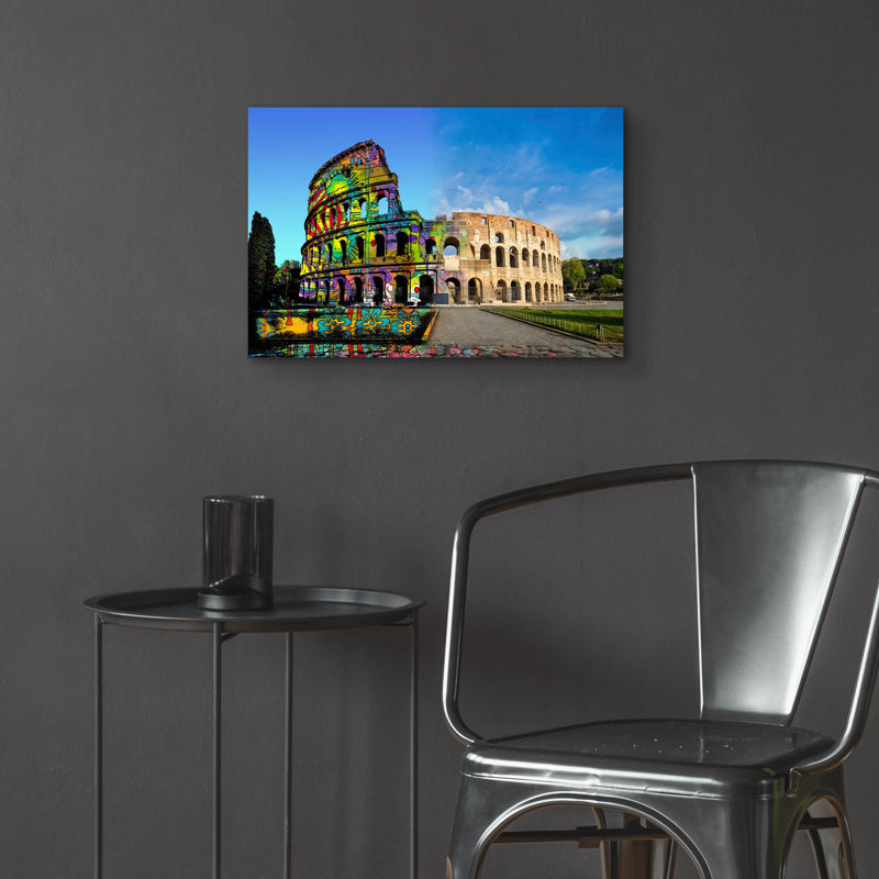 «Colosseum Exposed» par Dean Russo, H 16 po x l 24 po