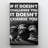 " Weightlifting It Doesnt Change You - 1 Piece Rectangle Graphic Art Print On Wrapped Canvas "-88659992