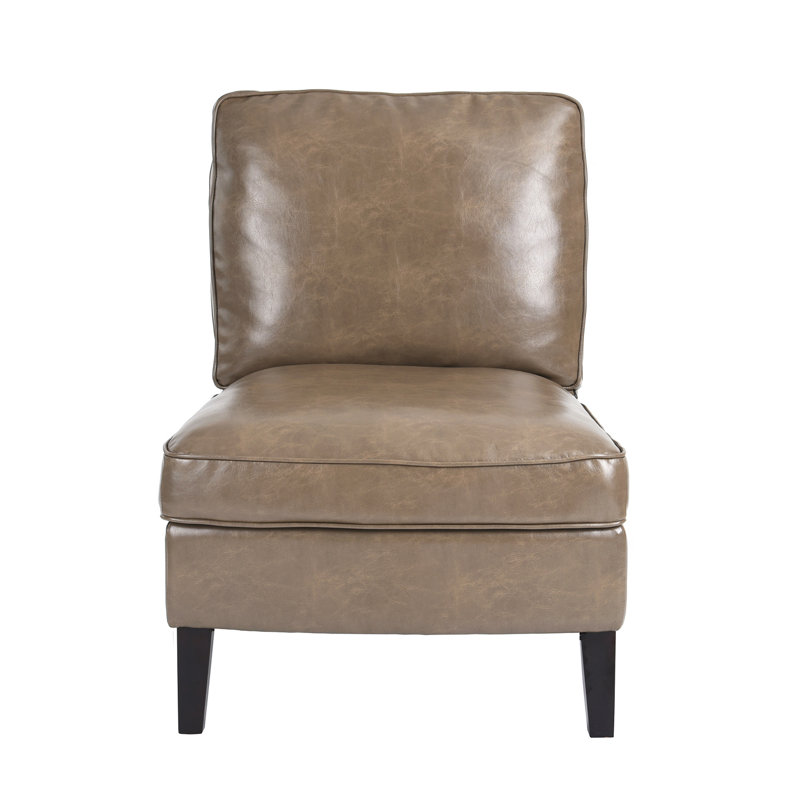 Edgell Faux Leather Accent Chair