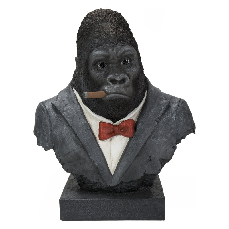Animals Weather Resistant Water Resistant UV Resistant Polyresin Garden Statue