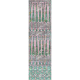 Ottoman Fantasy Ikat Grass Cloth Wallpaper