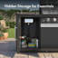 Armoire autoportante en acier inoxydable pour cuisine d'extérieur Akoah SS304