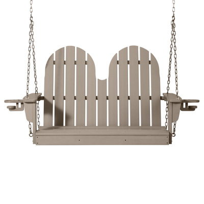 Poly Adirondack 50" Porch Swing