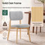Chaise d'appoint rembourrée en bois massif-128944780-128944779