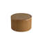 Table basse rétro en rotin 43,9 po avec fonction de rangement, pour salle à manger, cuisine et salon, naturel, ensemble de 2