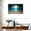 «La Digue Island Evening Sky», reproduction sur toile-1437820443