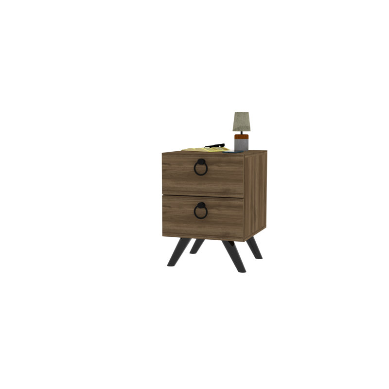 Beagan 42 cm W Bedside Table