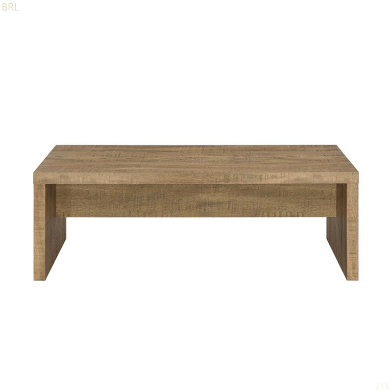 Rectangular Engineered Wood Coffee Table, Mango
