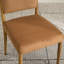 Chaise de salle à manger rembourrée en velours Mid-Century avec structure en métal grain de bois-1567952960-1567952959