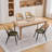 Faux Leather Rattan Back Dining Chairs-2042356577