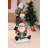 Stacking Snowman Elk Santa Christmas Decoration with LED Lights Battery Operated Indoor Use Only