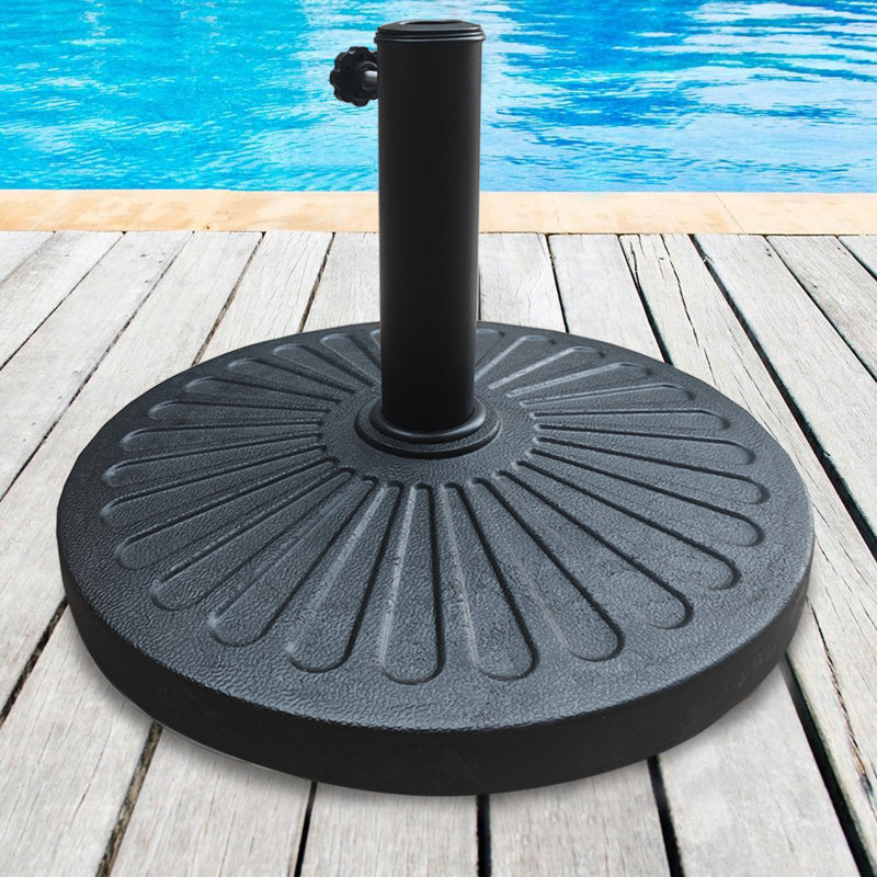 Base de parasol en résine Anzel