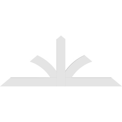 Support pour pignon en PVC de qualité architecturale Richland
