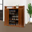 Range-chaussures 7 niveaux avec portes et grand compartiment pour chaussures