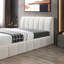 Grand lit plateforme Hilar White Boucle-1113432858