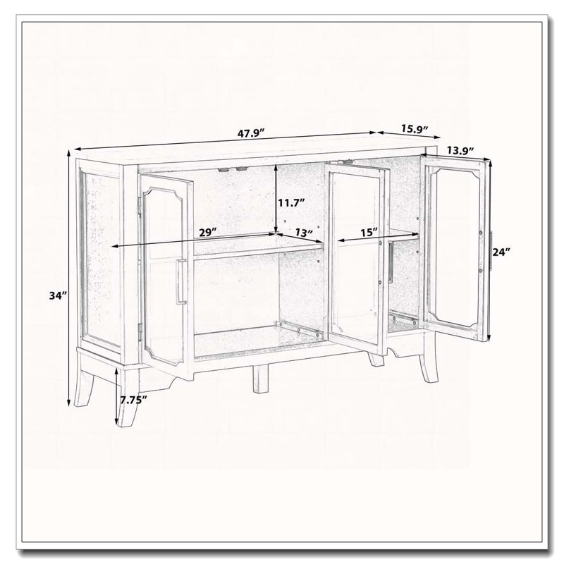 Armoire de rangement de porte, Blanc/Noir