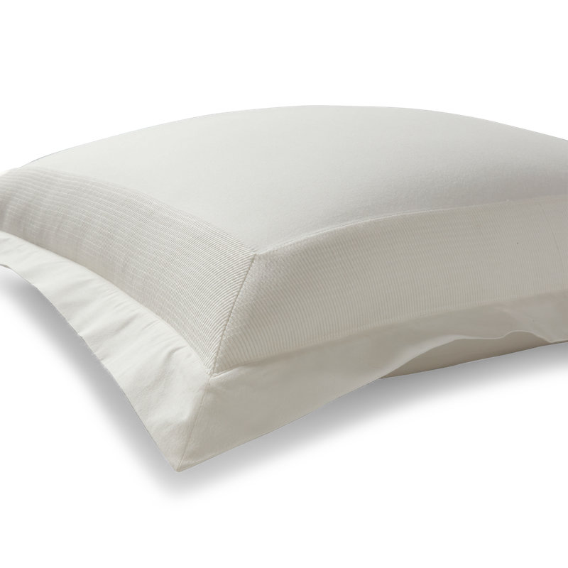 Taie décorative européenne Sascha - blanc