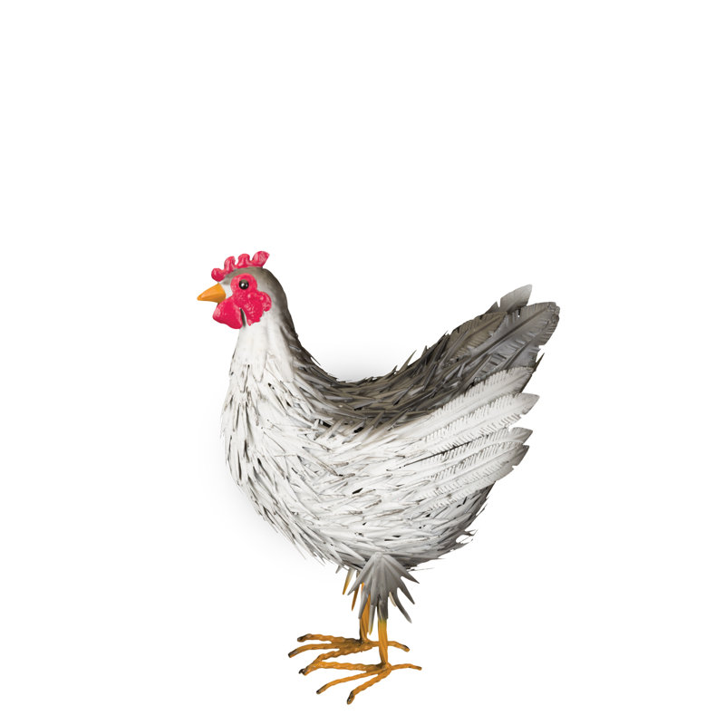 Poule en métal 16 pouces Sussex standard