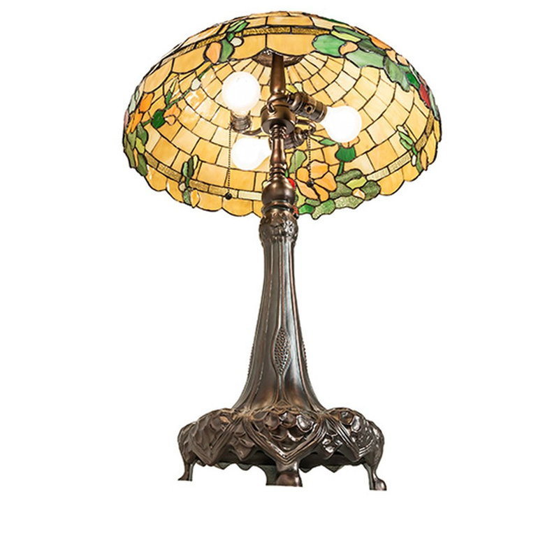 Duffner And Kimberly Hollyhock Table Lamp
