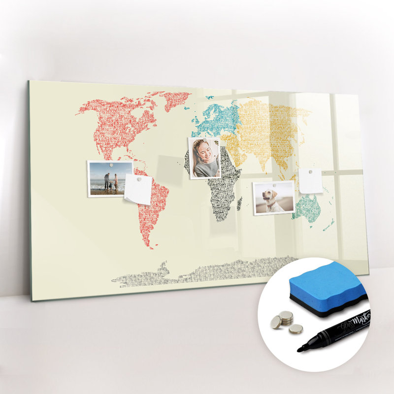 Magnetic Glass Dry Erase Board