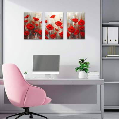 3 Piece Wrapped Canvas Print