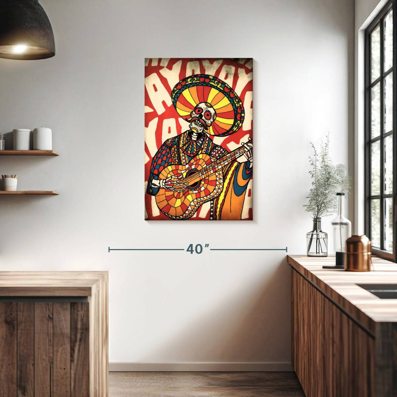 Kelan Mariachi, 36" H x 24" W
