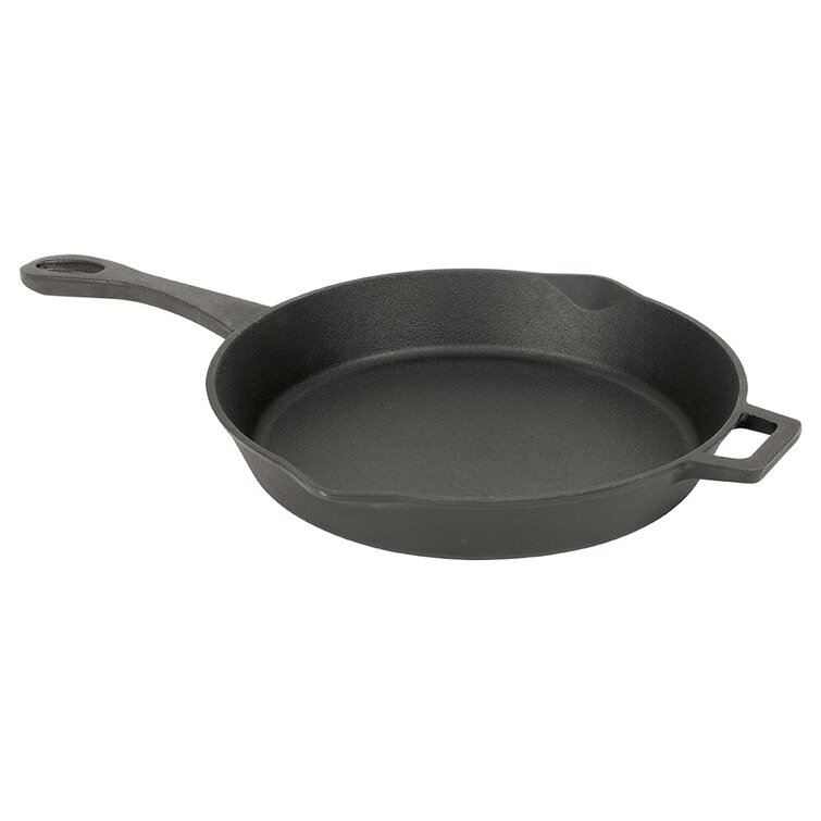 Lodge Cast-Iron Skillet with Assist Handle - 12 Diameter