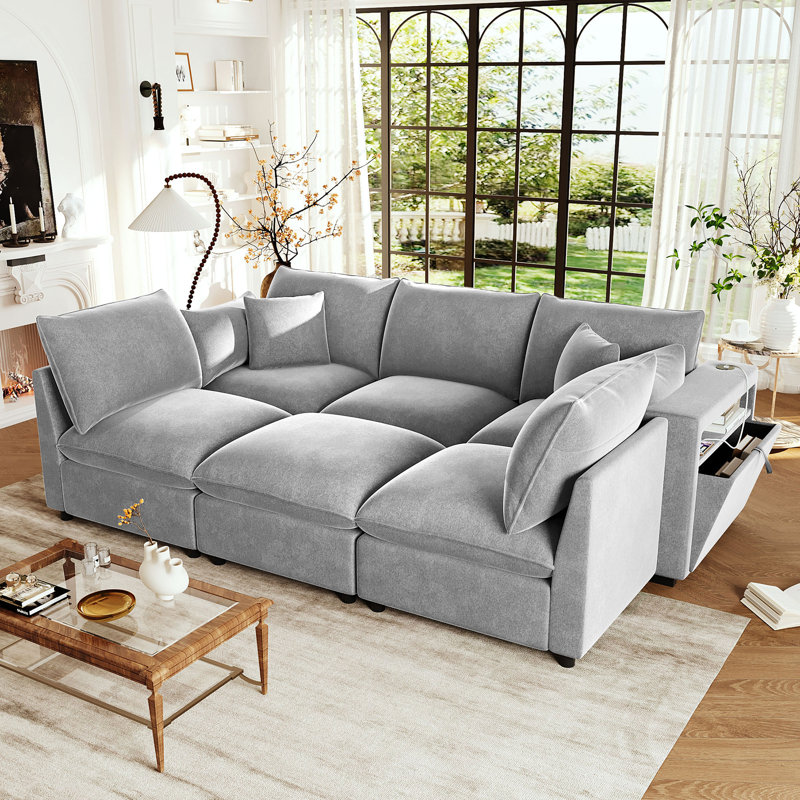 Canapé modulaire Modern, Gris