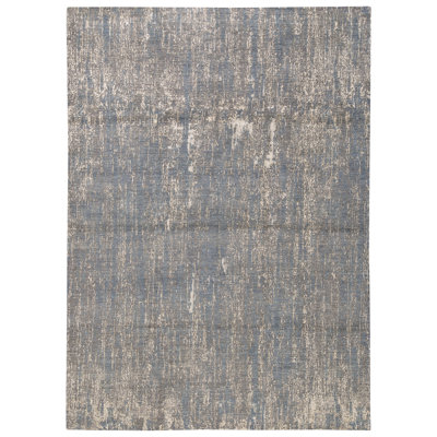 Tapis rectangulaire noué à la main